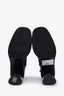 Acne Studios Black Leather Heeled Ankle 'Booker' Boot Size 39