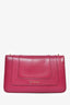 Sac bandoulière chaîne « Serpenti Forever » en cuir fuchsia de Bvlgari