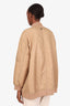 Opening Ceremony Beige/Pink Nylon Reversible Bomber Jacket Size S