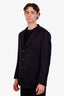 Loro Piana Navy Cashmere Silk Single-Breasted Blazer Size 54 Men's
