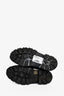 Celine Black Leather Triomphe 'Margaret' Loafers Size 34