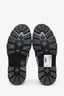 Celine Black Leather Fringe Triomphe Margaret Loafers Size 37.5