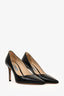 Prada Black Leather Pumps Size 37