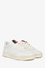 Gucci White Re-Web Leather Sneaker Size 7.5 Mens