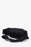 Prada Black Tessuto Nylon Double Pocket Belt Bag
