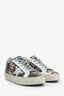 Golden Goose Superstar Suede Snake Print Sneakers Size 6