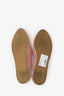 Gucci Pink GG Canvas Espadrilles Size 38.5