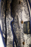 Christian Dior 2021 Navy Toile de Jouy Saddle Bag
