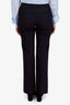 Helmut Lang Navy Blue Wool Straight Leg Pants Size 2