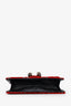 Red Suede GG Dionysus Super Mini Bag