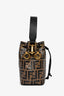 Fendi Brown Mon Tresor Bucket Bag