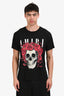 Amiri Black Cotton Rose Graphic T-Shirt Size XS Mens