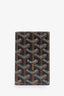 Goyard Black/Brown Goyardine Saint-Pierre Card Wallet
