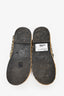 Pre-loved Chanel™ Black/Yellow Tweed CC Braided Dad Sandals Size 37