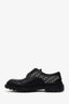 Christian Dior Oblique Jacquard Leather Derby Loafers Size 41
