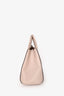 Gucci Beige Leather Python Trimmed 'Lady Bamboo' Top Handle Bag