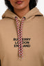 Burberry Brown Cotton Logo Hoodie Size S