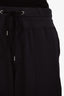James Perse Black Drawstring Waist Joggers Size 2