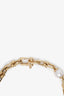 Tiffany & Co. 18K Yellow Gold Pearls Hardware Link Bracelet