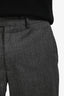 Zegna Grey Wool Blazer + Trouser Suit Set Size 50