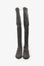 Stuart Weitzman Grey Suede Lowland Over-the-Knee Boot Size 8.5