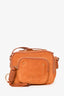 See by Chloe Mustard Suede 'Hana' Camera Crossbody