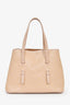 Alaïa Beige Vienne Studded Calfskin Mina 25 Bag