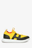 Hermès Yellow/Brown H Sneakers Size 42.5 Mens