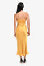Shona Joy Yellow Alma Lace Up Madi Dress Size 4