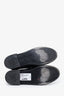 Pre-loved Chanel™ Black Quilted Lambskin Flap CC Turnlock Loafers Size 38.5