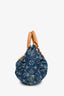 Louis Vuitton 2005 Monogram Denim 'Pleaty' Top Handle Bag