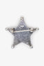 Pre-loved Chanel™ 2014 Palladium-Plated CC Paris-Dallas Sheriff Star Brooch