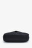 Saint Laurent Black Chevron Leather Loulou Puffer Shoulder Bag