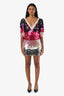 LPA Purple/Pink Sequin Mini Dress Size Small