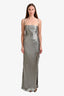 Shona Joy La Lune Sage Ruched Maxi Dress Size 6