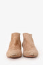 Christian Dior Brown Suede Kitten Heel Boots Size 39