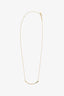 Tiffany & Co. 18K Yellow Gold 'Smile' Necklace Size Small