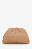 Bottega Veneta Beige Intrecciato Leather Mini Pouch Bag