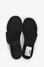 Rag & Bone Black/White 'Keaton' Leather Sandals Size 39