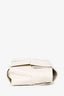 Bottega Veneta White Leather Intrecciato Belt Bag