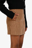 Rag & Bone Camel Corduroy 'Heidi' Mini Skirt Size 25
