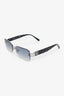 Pre-loved Chanel™ Vintage Black Crystal CC Logo Sunglasses