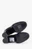 Pre-loved Chanel™ Black Lambskin Patent Cap Toe Mary Jane Heels Size 37