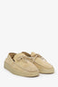 Fear of God x Ermenegildo Zegna Beige Suede Boat Shoe Size 9 Mens