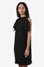 Victoria Beckham Black Short Sleeve Knee Length Dress Size 6
