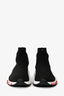 Balenciaga Black Technic Sock Sneakers Size 8