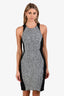 Rag & Bone Black/White Woven Colour Block Sleeveless Mini Dress Size 6