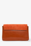 Chloé Brown Leather Suede Mini Faye Chain Bag