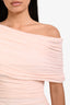 Lovers and Friends Pink One Shoulder Mini Dress Size XXS