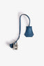 Hermès 2014 Blue Leather Ghilles Kelly 32 PHW